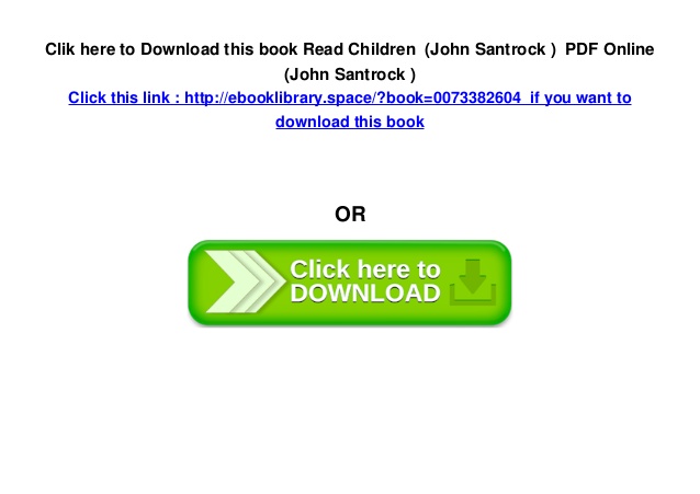 Children santrock pdf template
